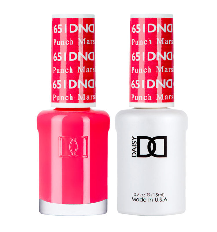 DND Punch Marshmellow gel polish & Lacquer Duos #651