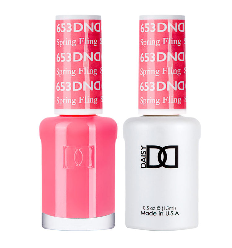 DND Spring Fling gel polish & Lacquer Duos #653