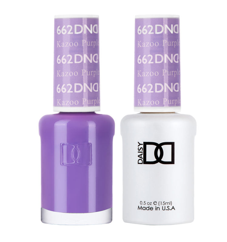 DND Kazoo Purple gel polish & Lacquer Duos #662