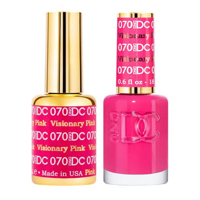 DC Visionary Pink Gel Polish & Lacquer Duos #070