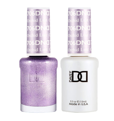 DND Orchid Lust gel polish & Lacquer Duos #706