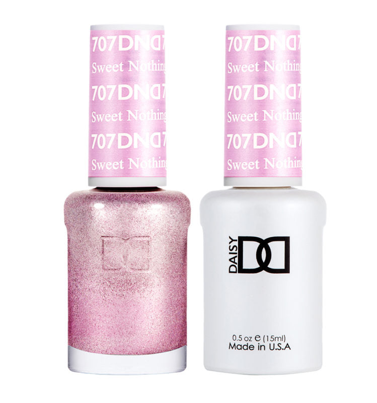 DND Sweet Nothing gel polish & Lacquer Duos #707