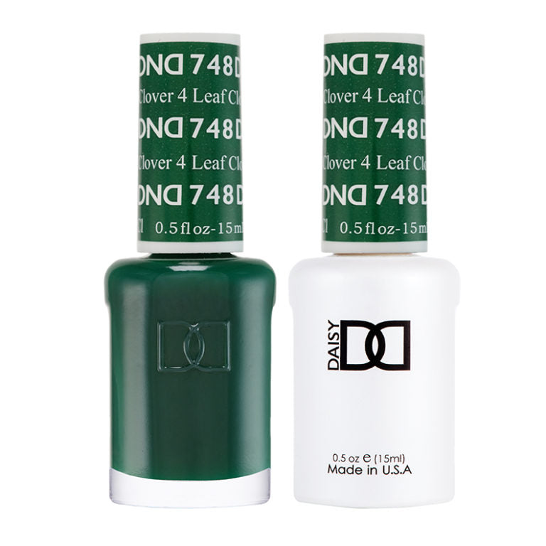 DND 4 Leaf Clover gel polish & Lacquer Duos #748