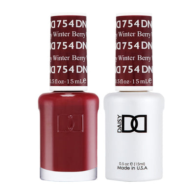 DND Winter Berry gel polish & Lacquer Duos #754
