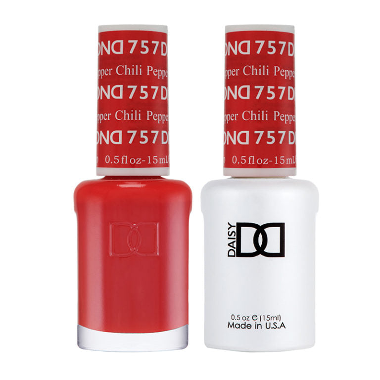 DND Chili Pepper gel polish & Lacquer Duos #757