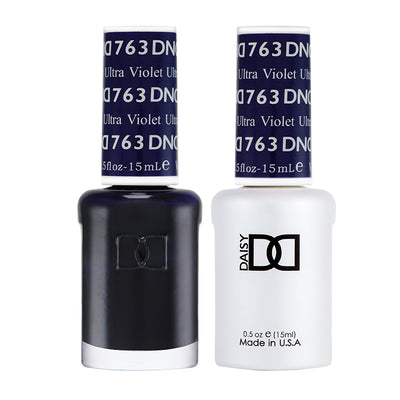 DND Ultra Violet gel polish & Lacquer Duos #763