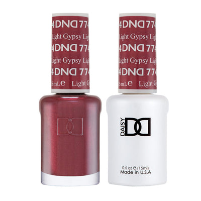 DND Gypsy Light gel polish & Lacquer Duos #774