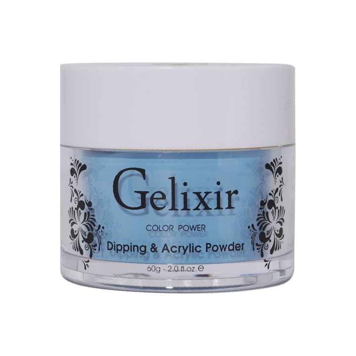 Gelixir 080 Sea Blue - Dipping & Acrylic Powder