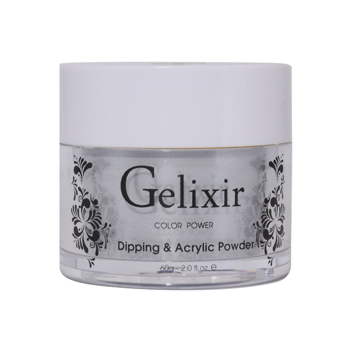 Gelixir 096 Metallic Silver - Dipping & Acrylic Powder
