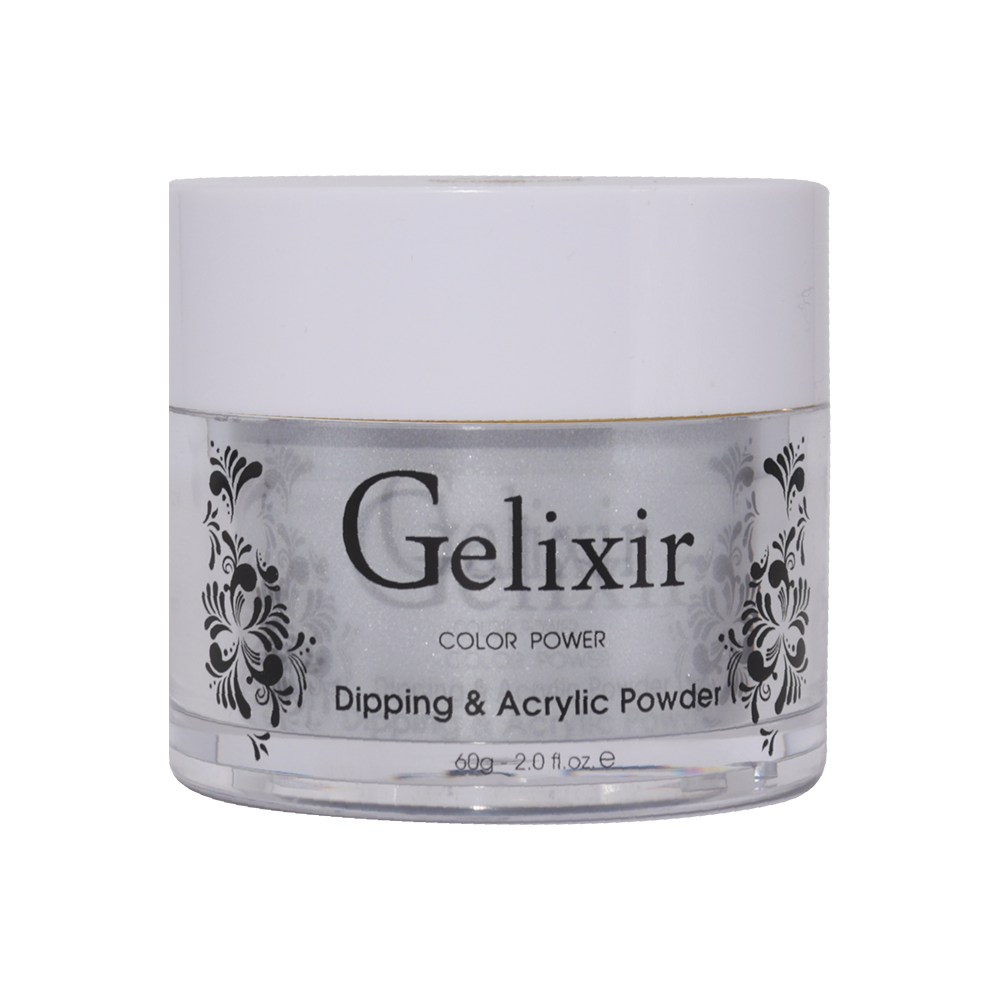 Gelixir 096 Metallic Silver - Dipping & Acrylic Powder