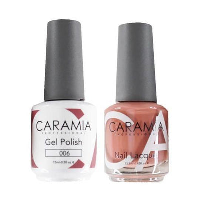 Caramia 006 - Caramia Gel Polish & Matching Nail Lacquer Duo Set - 0.5oz