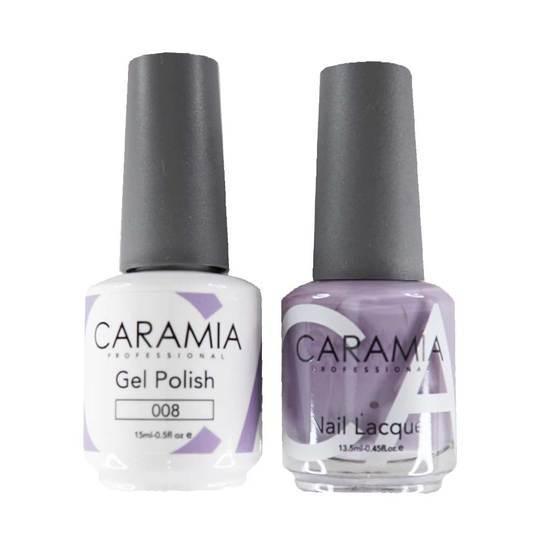 Caramia 008 - Caramia Gel Polish & Matching Nail Lacquer Duo Set - 0.5oz