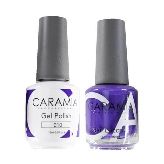 Caramia 010 - Caramia Gel Polish & Matching Nail Lacquer Duo Set - 0.5oz
