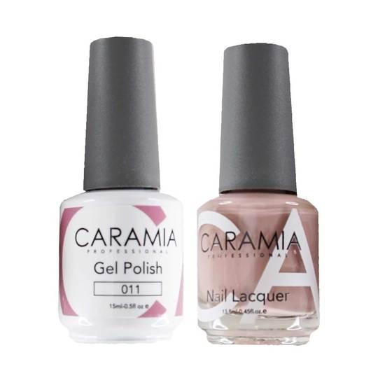 Caramia 011 - Caramia Gel Polish & Matching Nail Lacquer Duo Set - 0.5oz