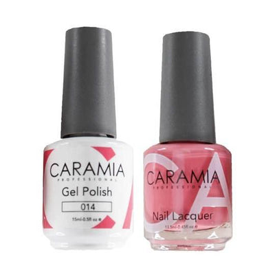 Caramia 014 - Caramia Gel Polish & Matching Nail Lacquer Duo Set - 0.5oz