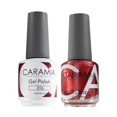 Caramia 016 - Caramia Gel Polish & Matching Nail Lacquer Duo Set - 0.5oz