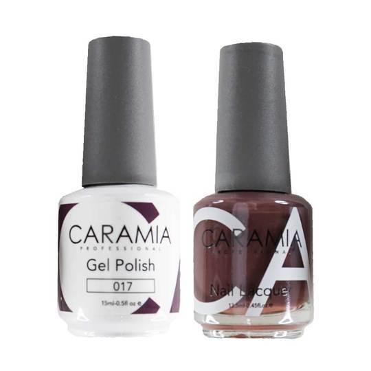 Caramia 017 - Caramia Gel Polish & Matching Nail Lacquer Duo Set - 0.5oz