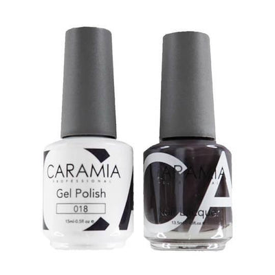 Caramia 018 - Caramia Gel Polish & Matching Nail Lacquer Duo Set - 0.5oz