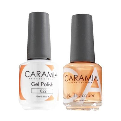 Caramia 022 - Caramia Gel Polish & Matching Nail Lacquer Duo Set - 0.5oz