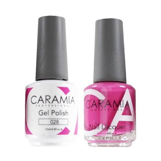 Caramia 028 - Caramia Gel Polish & Matching Nail Lacquer Duo Set - 0.5oz