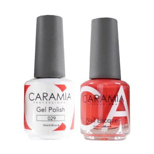 Caramia 029 - Caramia Gel Polish & Matching Nail Lacquer Duo Set - 0.5oz