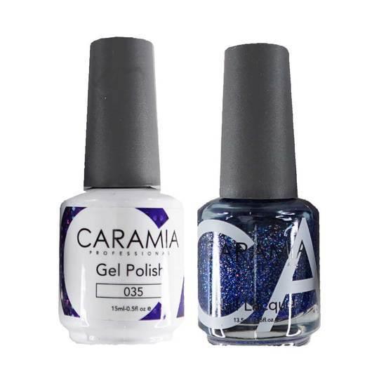 Caramia 035 - Caramia Gel Polish & Matching Nail Lacquer Duo Set - 0.5oz