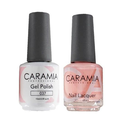 Caramia 037 - Caramia Gel Polish & Matching Nail Lacquer Duo Set - 0.5oz