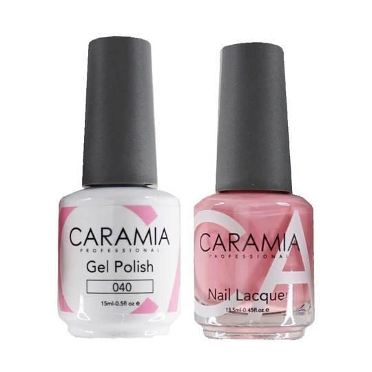 Caramia 040 - Caramia Gel Polish & Matching Nail Lacquer Duo Set - 0.5oz