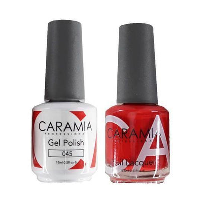 Caramia 045 - Caramia Gel Polish & Matching Nail Lacquer Duo Set - 0.5oz