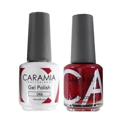 Caramia 046 - Caramia Gel Polish & Matching Nail Lacquer Duo Set - 0.5oz