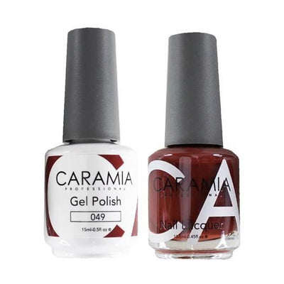 Caramia 049 - Caramia Gel Polish & Matching Nail Lacquer Duo Set - 0.5oz