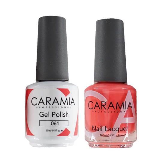 Caramia 061 - Caramia Gel Polish & Matching Nail Lacquer Duo Set - 0.5oz