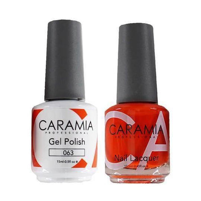 Caramia 063 - Caramia Gel Polish & Matching Nail Lacquer Duo Set - 0.5oz