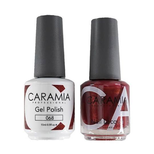 Caramia 068 - Caramia Gel Polish & Matching Nail Lacquer Duo Set - 0.5oz