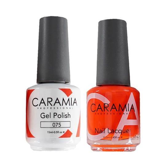 Caramia 075 - Caramia Gel Polish & Matching Nail Lacquer Duo Set - 0.5oz
