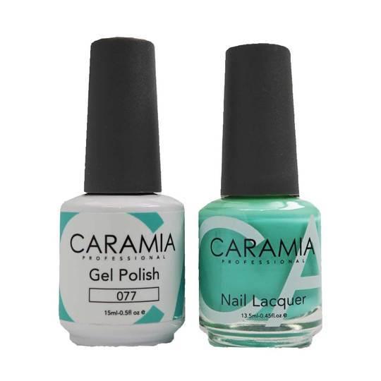 Caramia 077 - Caramia Gel Polish & Matching Nail Lacquer Duo Set - 0.5oz