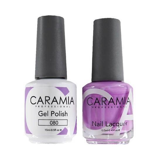 Caramia 080 - Caramia Gel Polish & Matching Nail Lacquer Duo Set - 0.5oz