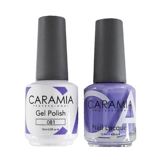 Caramia 081 - Caramia Gel Polish & Matching Nail Lacquer Duo Set - 0.5oz