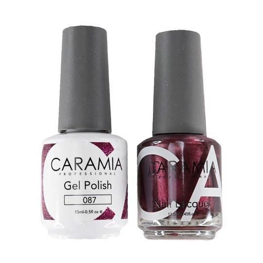 Caramia 087 - Caramia Gel Polish & Matching Nail Lacquer Duo Set - 0.5oz