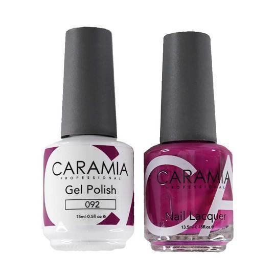 Caramia 092 - Caramia Gel Polish & Matching Nail Lacquer Duo Set - 0.5oz