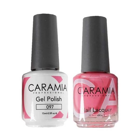 Caramia 097 - Caramia Gel Polish & Matching Nail Lacquer Duo Set - 0.5oz