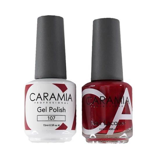 Caramia 107 - Caramia Gel Polish & Matching Nail Lacquer Duo Set - 0.5oz