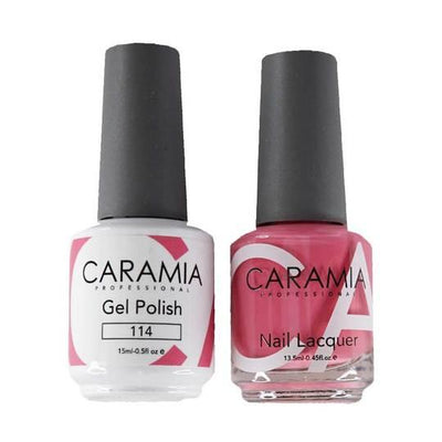 Caramia 114 - Caramia Gel Polish & Matching Nail Lacquer Duo Set - 0.5oz