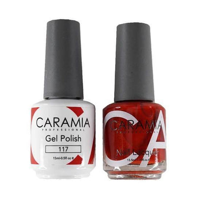 Caramia 117 - Caramia Gel Polish & Matching Nail Lacquer Duo Set - 0.5oz