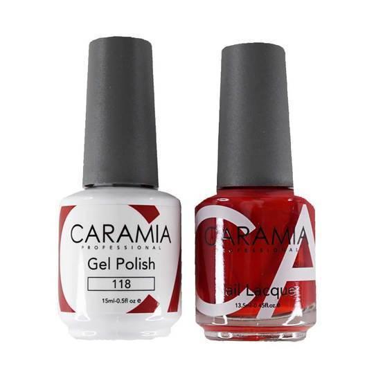 Caramia 118 - Caramia Gel Polish & Matching Nail Lacquer Duo Set - 0.5oz