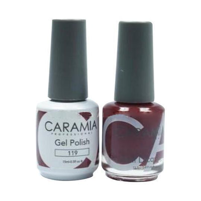 Caramia 119 - Caramia Gel Polish & Matching Nail Lacquer Duo Set - 0.5oz