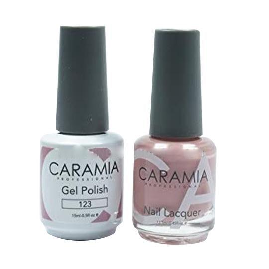 Caramia 123 - Caramia Gel Polish & Matching Nail Lacquer Duo Set - 0.5oz