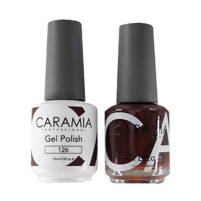 Caramia 126 - Caramia Gel Polish & Matching Nail Lacquer Duo Set - 0.5oz