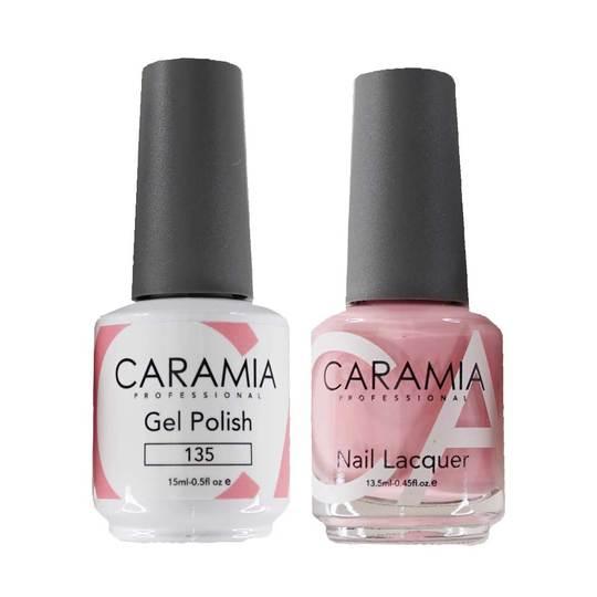 Caramia 135 - Caramia Gel Polish & Matching Nail Lacquer Duo Set - 0.5oz