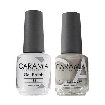 Caramia 136 - Caramia Gel Polish & Matching Nail Lacquer Duo Set - 0.5oz